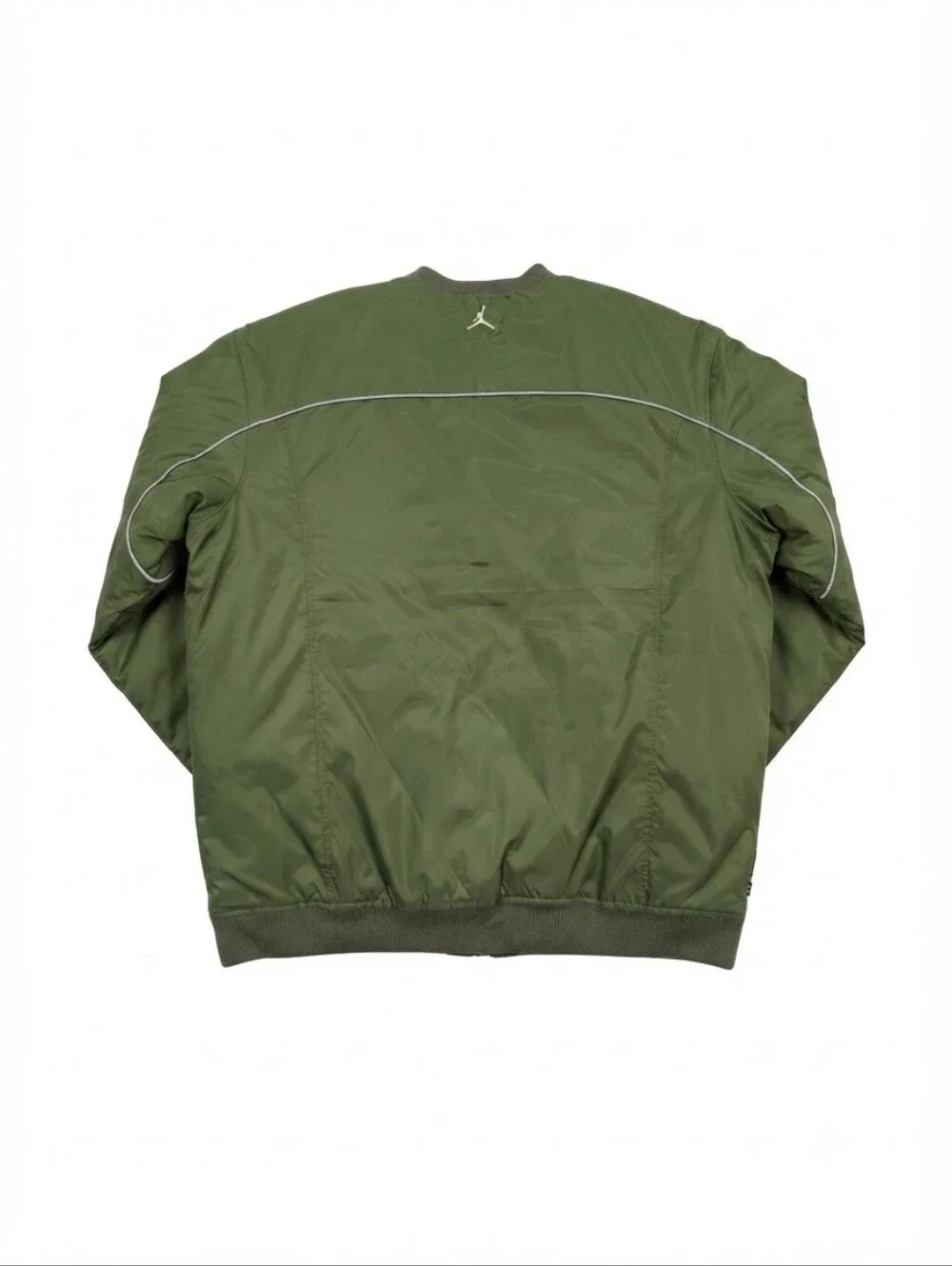 Vintage 2006 Nike Air Jordan Reversible Aviator Jacket Green/Brown Men's XXLT